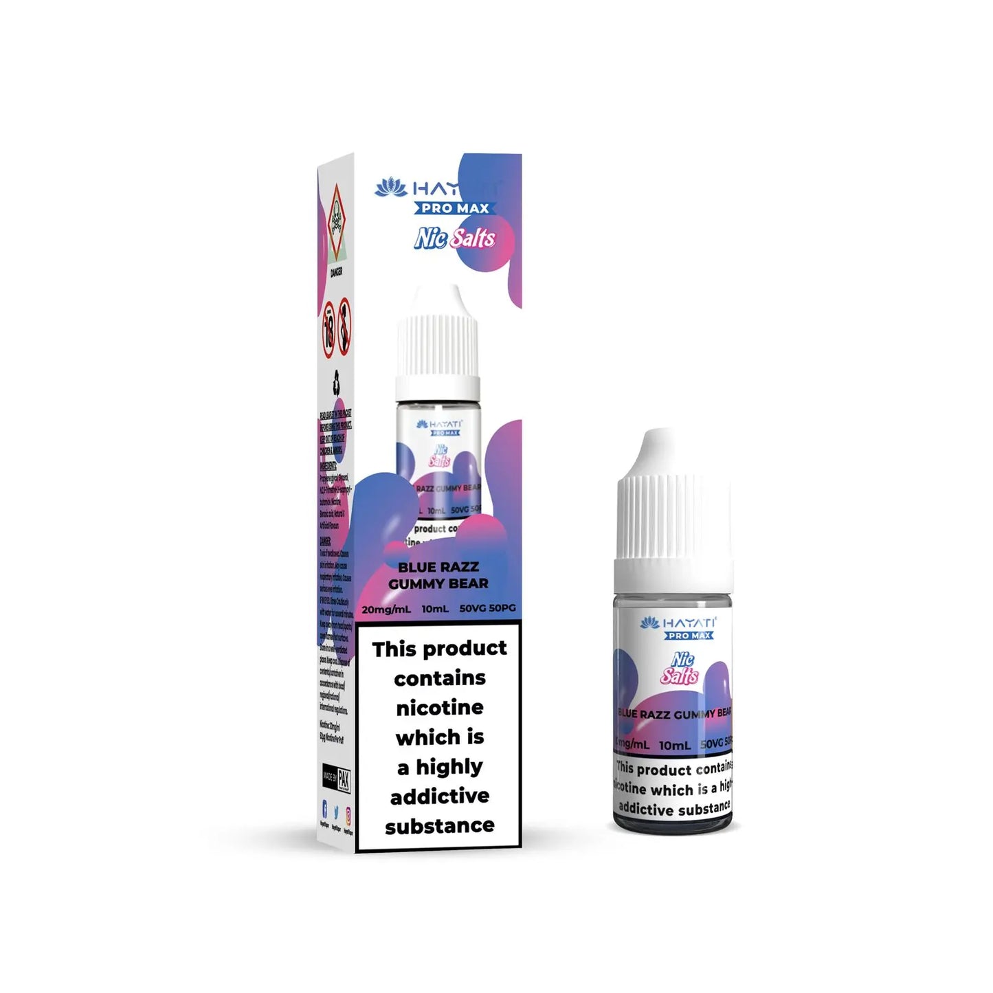 Hayati Crystal Pro Max Nic Salt E-Liquid 10ml (All Flavours)