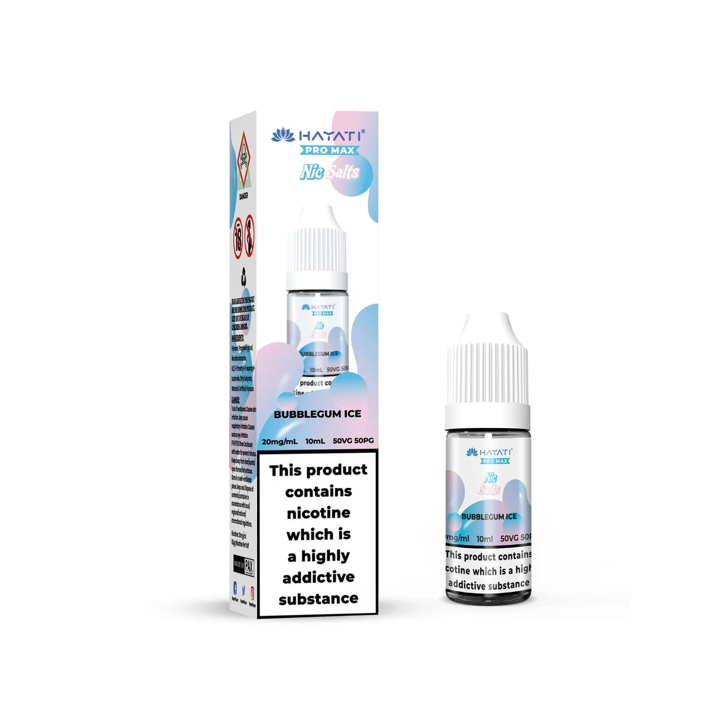Hayati Crystal Pro Max Nic Salt E-Liquid 10ml (All Flavours)