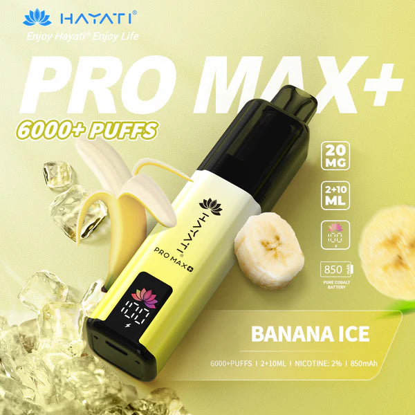 Hayati Pro Max + (6k Puffs)