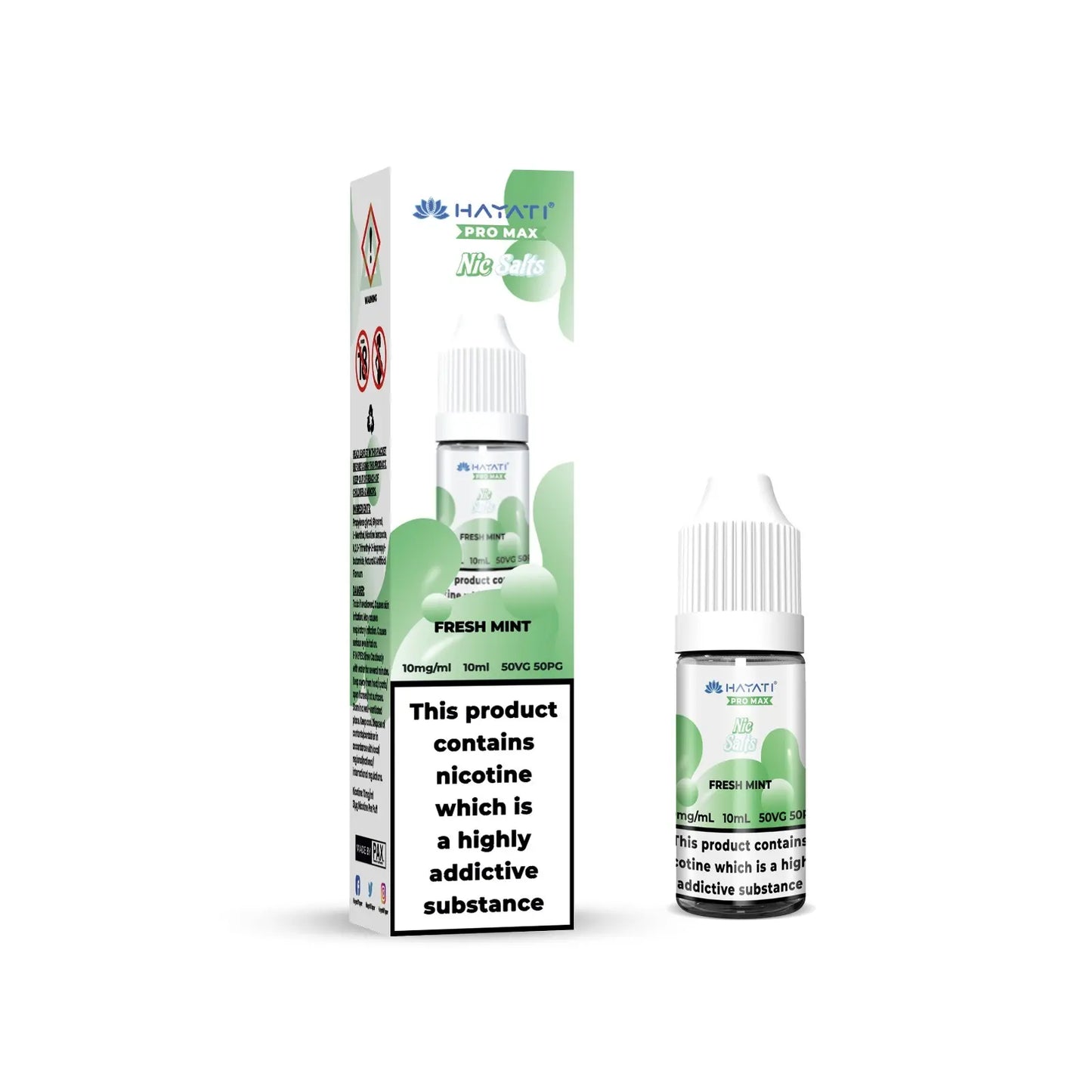 Hayati Crystal Pro Max Nic Salt E-Liquid 10ml (All Flavours)