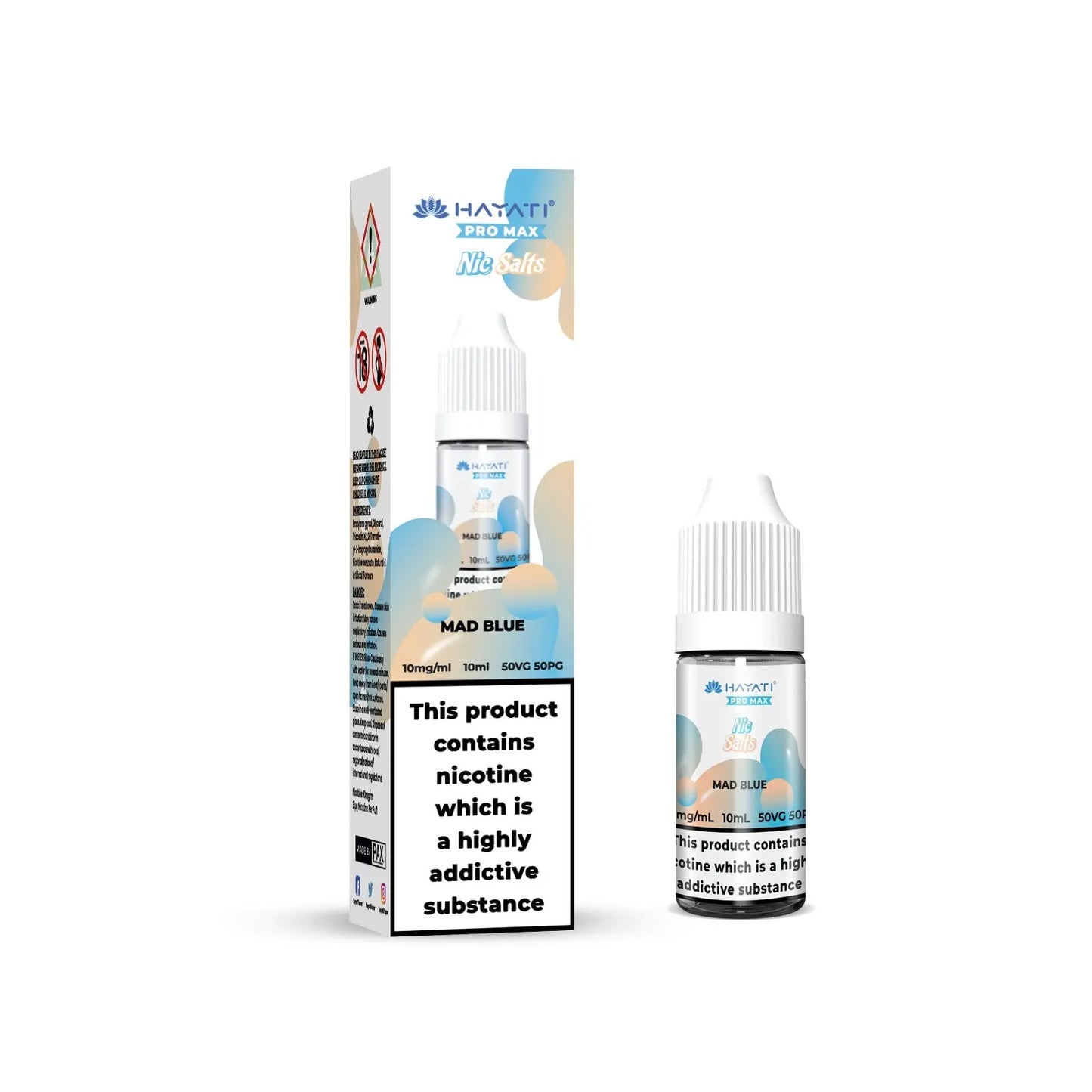 Hayati Crystal Pro Max Nic Salt E-Liquid 10ml (All Flavours)