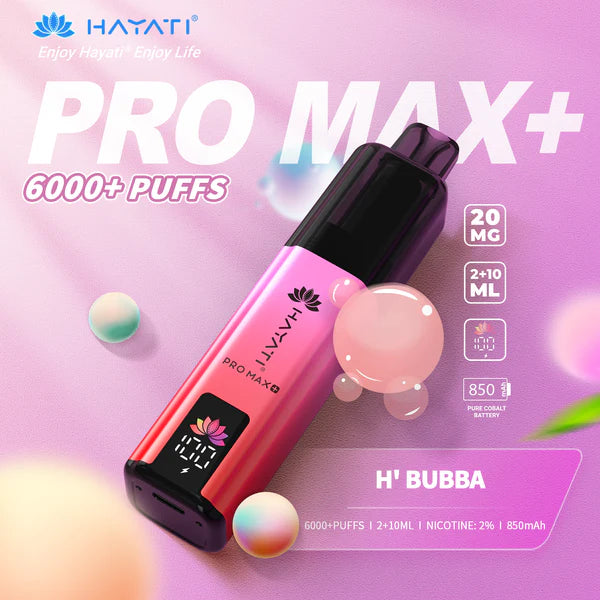 Hayati Pro Max + (6k Puffs)