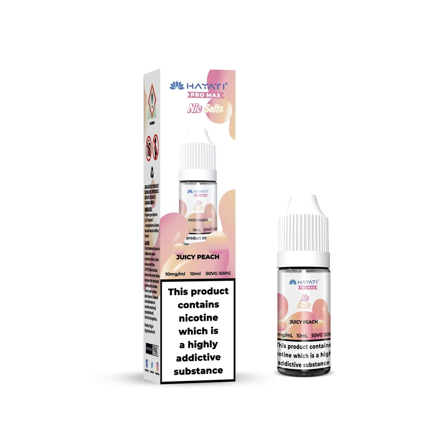 Hayati Crystal Pro Max Nic Salt E-Liquid 10ml (All Flavours)