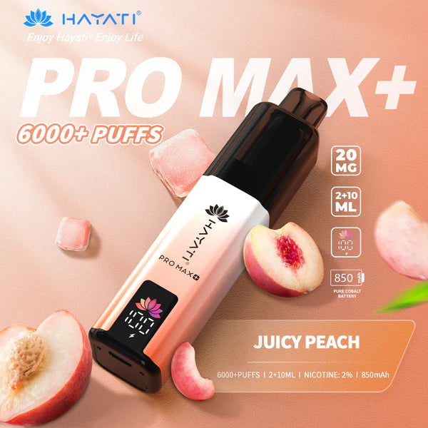 Hayati Pro Max + (6k Puffs)