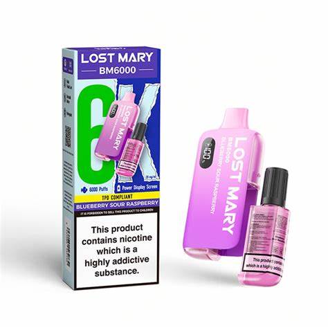 Lost Mary BM6000 Prefilled Kit - 20mg (All Flavour)