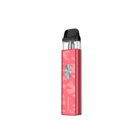 XROS 4 Mini Pod Kit For Vaporesso, Precise Airflow Adjustment, COREX 2.0 Technology, Top Fill, Compatible with XROS Pods, 2ml Cartridge, No Nicotine (Camo Red)