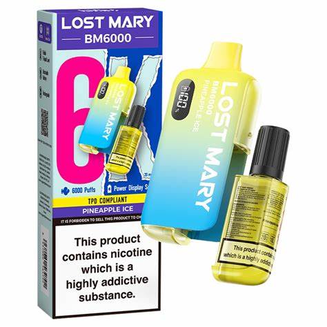 Lost Mary BM6000 Prefilled Kit - 20mg (All Flavour)