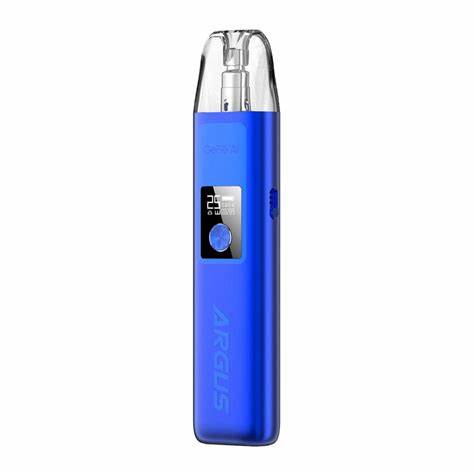 Voopoo Argus G Vape Kit: Premium Design, 2ml Capacity, Exceptional Performance - Perfect for Vaping Enthusiasts (Satin Blue) Voopoo Vape POD E Cigarettes Kit No Nicotine