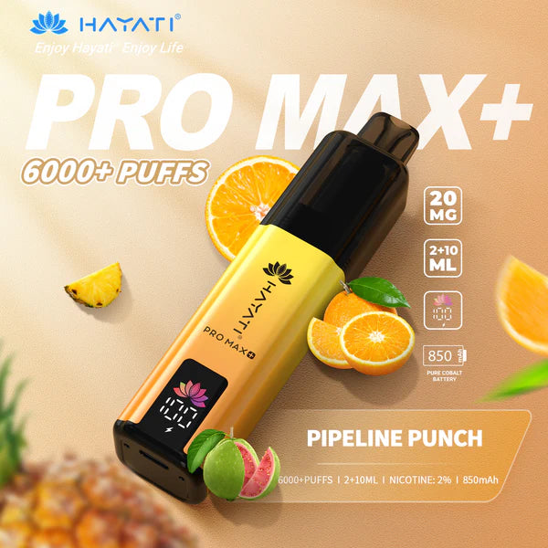 Hayati Pro Max + (6k Puffs)