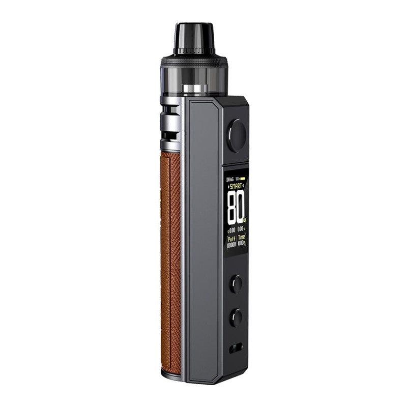 VOOPOO Drag S 60W 2ml Pod Kit 2500Mah (Retro) Light and Portable Voopoo Vape E Cigarettes Kit No Nicotine