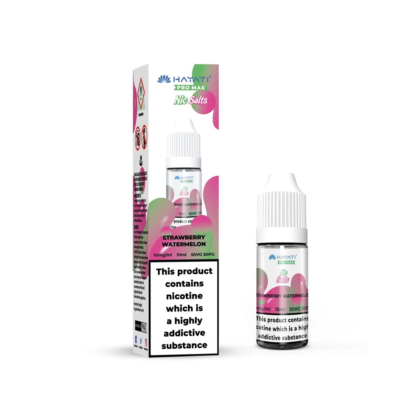 Hayati Crystal Pro Max Nic Salt E-Liquid 10ml (All Flavours)