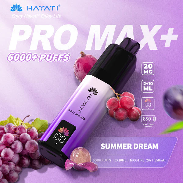 Hayati Pro Max + (6k Puffs)