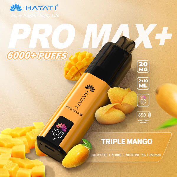 Hayati Pro Max + (6k Puffs)