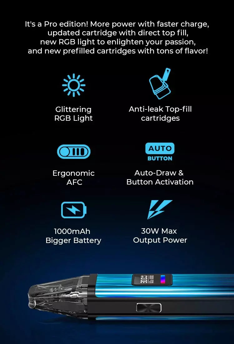 OXVA Xlim Pro Pod Vape Kit - Brown Leather