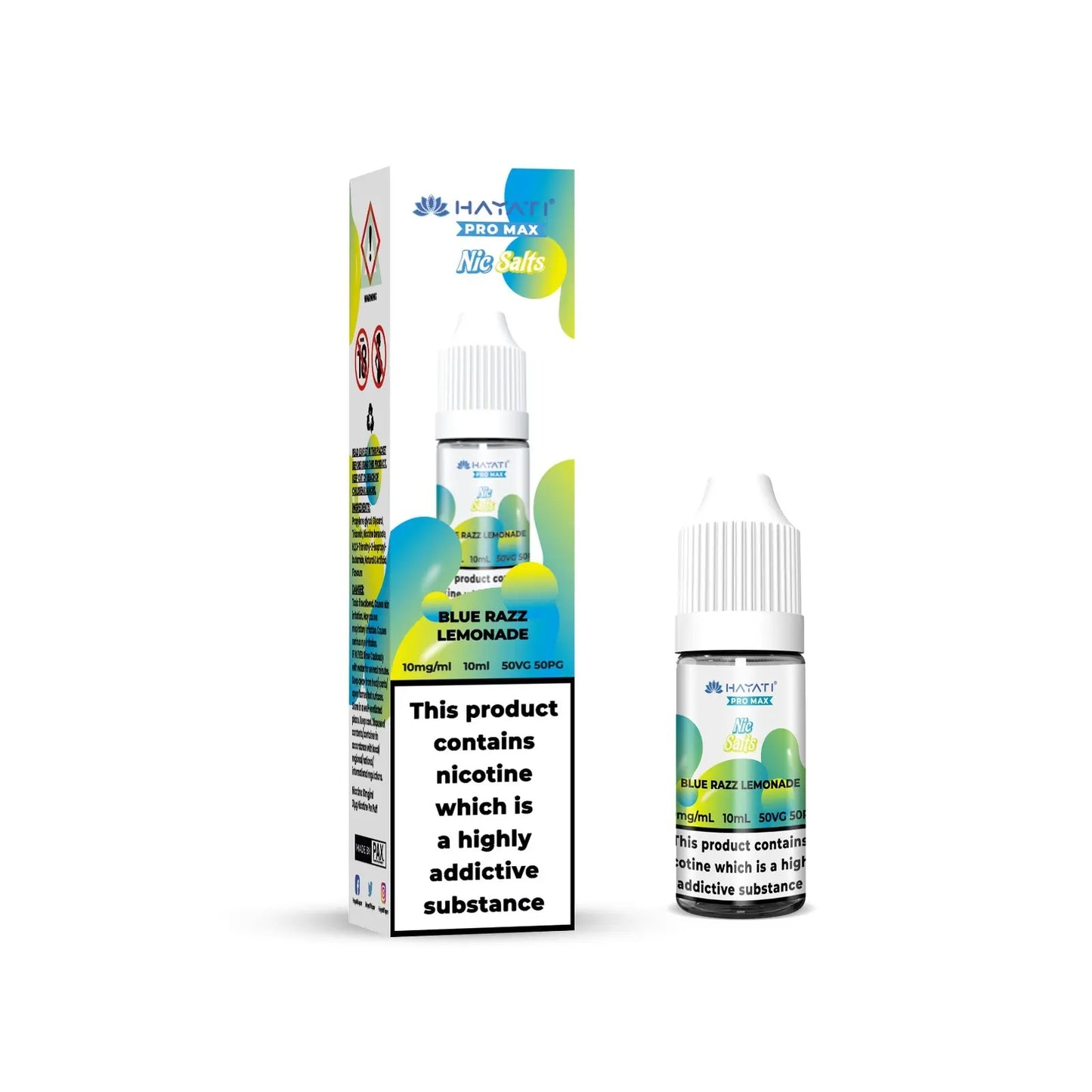 Hayati Crystal Pro Max Nic Salt E-Liquid 10ml (All Flavours)