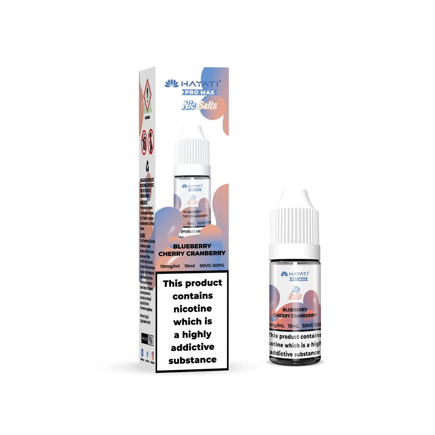 Hayati Crystal Pro Max Nic Salt E-Liquid 10ml (All Flavours)