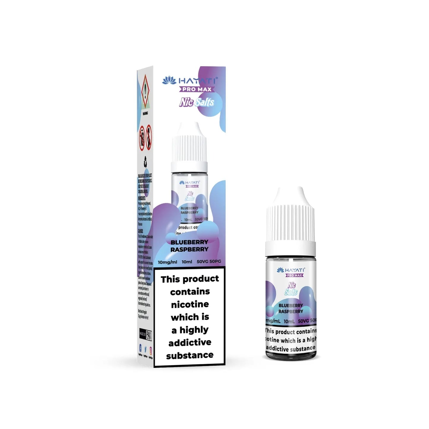 Hayati Crystal Pro Max Nic Salt E-Liquid 10ml (All Flavours)