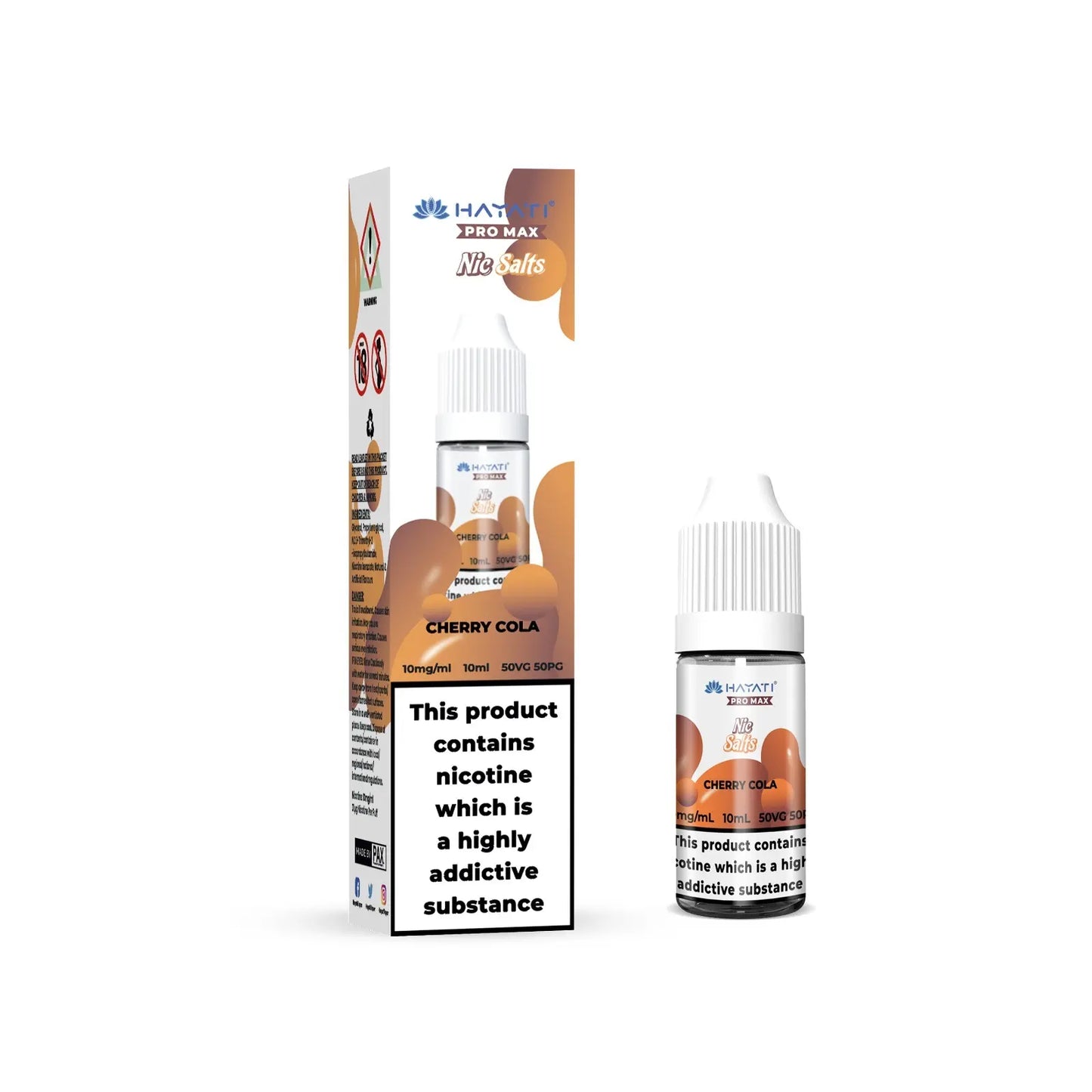 Hayati Crystal Pro Max Nic Salt E-Liquid 10ml (All Flavours)