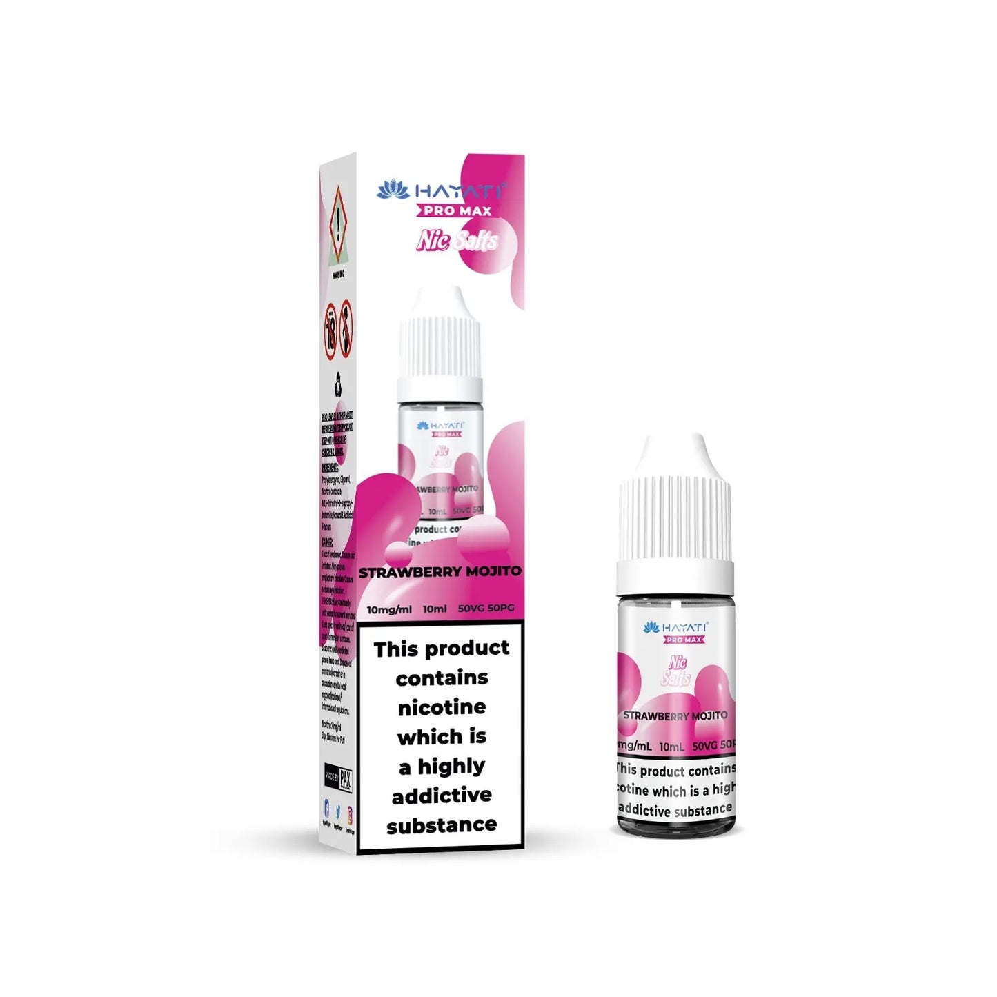 Hayati Crystal Pro Max Nic Salt E-Liquid 10ml (All Flavours)