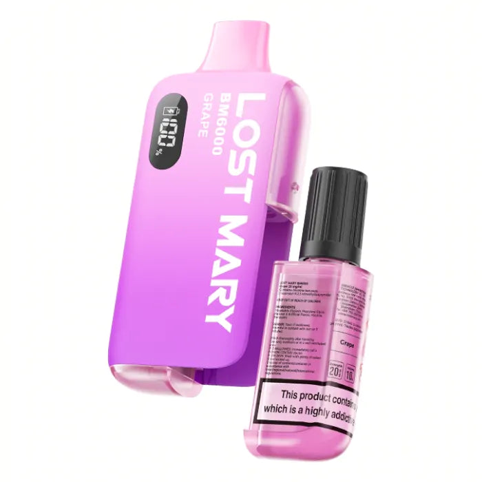 Lost Mary BM6000 Prefilled Kit - 20mg (All Flavour)