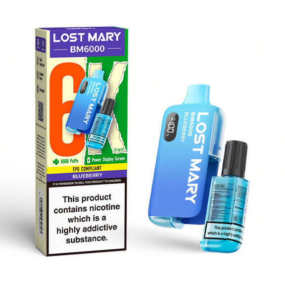 Lost Mary BM6000 Prefilled Kit - 20mg (All Flavour)