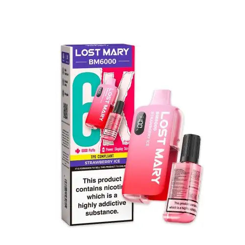Lost Mary BM6000 Prefilled Kit - 20mg (All Flavour)