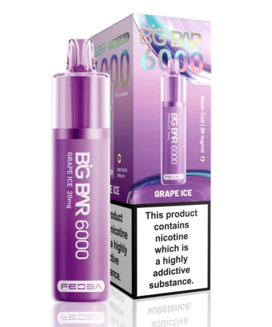 Feaba Big Bar 6000 puff grape ice