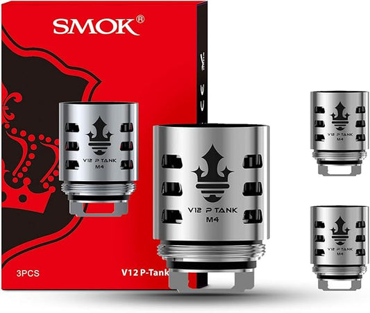 Smok TFV12 Prince M4 Coils 3 Pack - No Nicotine