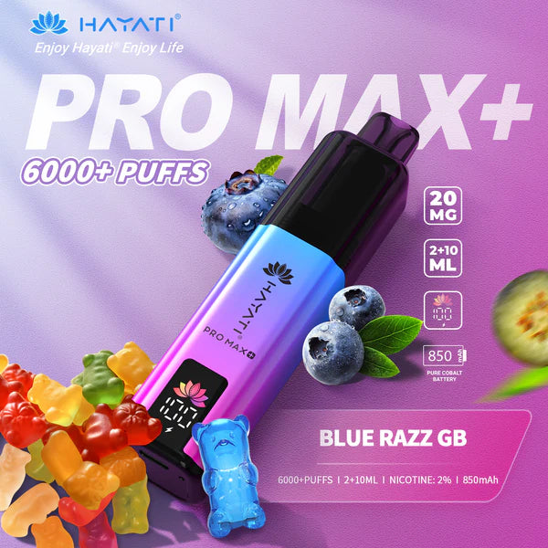 Hayati Pro Max + (6k Puffs)