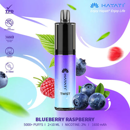 Hayati Twist 5000 Puff ( ALL FLAVOUR)
