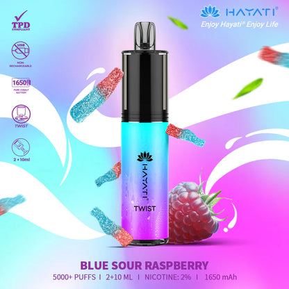 Hayati Twist 5000 Puff ( ALL FLAVOUR)