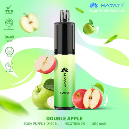 Hayati Twist 5000 Puff ( ALL FLAVOUR)