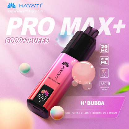 Hayati Pro Max + (6k Puffs)