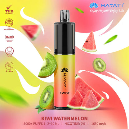 Hayati Twist 5000 Puff ( ALL FLAVOUR)
