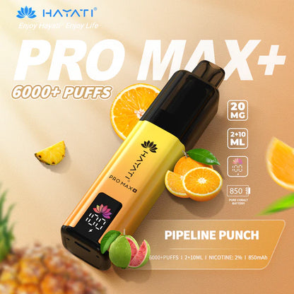 Hayati Pro Max + (6k Puffs)