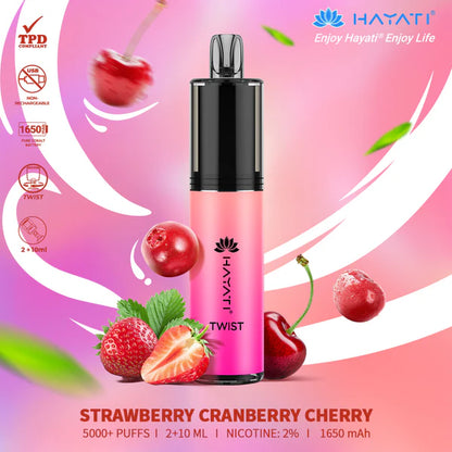 Hayati Twist 5000 Puff ( ALL FLAVOUR)