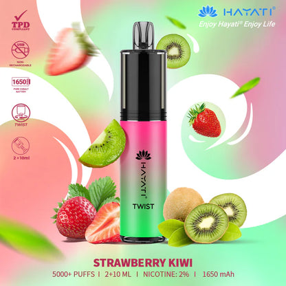 Hayati Twist 5000 Puff ( ALL FLAVOUR)