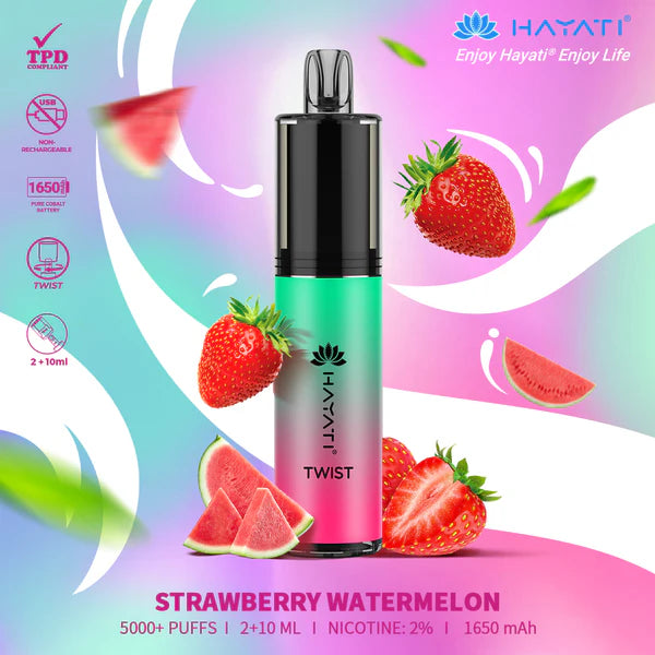 Hayati Twist 5000 Puff ( ALL FLAVOUR)
