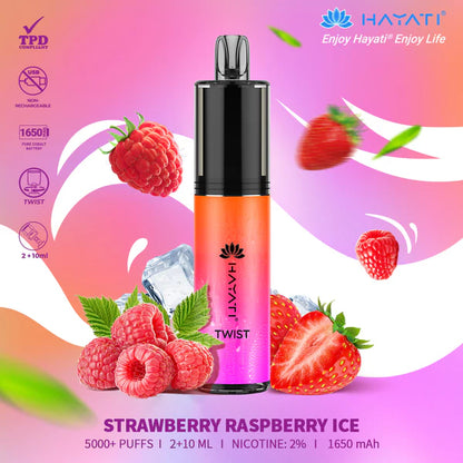 Hayati Twist 5000 Puff ( ALL FLAVOUR)
