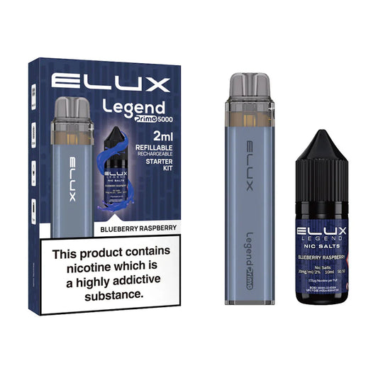 ELUX Legend Prime 5000 Blueberry Raspberry